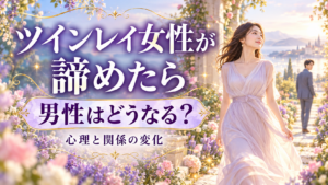 ツインレイ女性が諦めたら男性はどうなる？心理と関係の変化