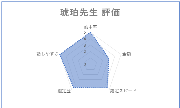 ヴェルニ 琥珀先生 評価